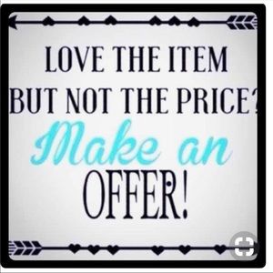 All reasonable offers will be considered.